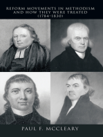 Reform Movements in Methodism and How They Were Treated (1784–1830)
