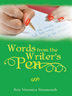 Words from the Writer's Pen