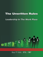 The Unwritten Rules: Leadership in the Work Place