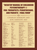 Desktop Manual of Childhood Psychotherapy © For