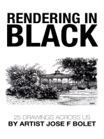 Rendering in Black: 25 Drawings Across Us by Artist Jose F Bolet