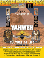 Igbo Mediators of Yahweh Culture of Life: Volume Iii:Learn to Read Egyptian Hieroglyphics and  Ufo Writings