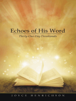 Echoes of His Word: Thirty-One-Day Devotionals