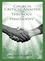 Church: Critical Analysis of Its Theology and Philosophy