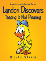 Landon Discovers Teasing Is Not Pleasing