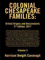 Colonial Chesapeake Families