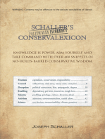 Schaller's Politically Incorrect Conservalexicon