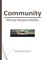 Community: Whose Responsibility