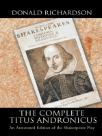 The Complete Titus Andronicus: An Annotated Edition of the Shakespeare Play