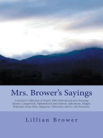 Mrs. Brower's Sayings