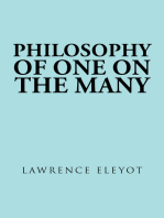 Philosophy of One on the Many