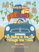 Fun Riding in the Car Through the Town