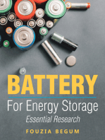 Battery: For Energy Storage