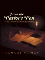 From the Pastor's Pen: A 120-Day Devotional Journey