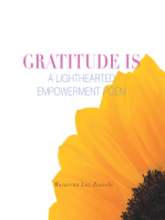 Gratitude Is: A Lighthearted Empowerment Poem