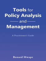 Tools for Policy Analysis and Management: A Practitioner’S Guide