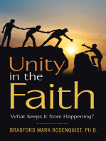 Unity in the Faith: What Keeps It from Happening?