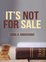 It’S Not for Sale
