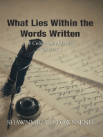 What Lies Within the Words Written