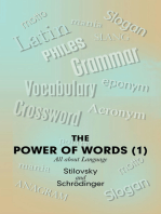 The Power of Words (1): All About Language