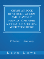 Christian Book of Virtues, Wisdom and Heavenly Foundations Asmr Affirmation Spiritual Meditation Reikie