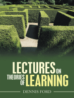 Lectures on Theories of Learning