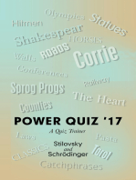 Power Quiz ‘17: A Quiz Trainer