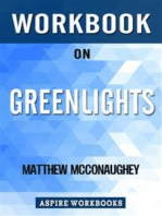 Workbook on Greenlights by Matthew McConaughey 