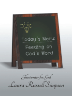 Today's Menu: Feeding on God's Word