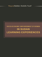 Socioeconomic Empowerment of Women in Sudan Learning Experiences