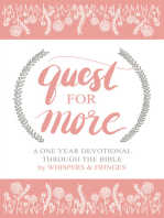 Quest for More: A One Year Devotional Through the Bible