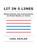 Lit in 5 Lines: Observations and Commentary on Great Books, in Verse