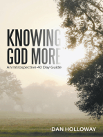 Knowing God More