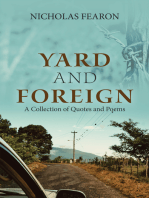 Yard and Foreign: A Collection of Quotes and Poems