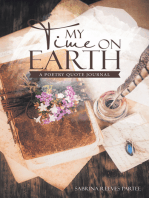 My Time on Earth: A Poetry Quote Journal