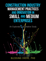 Construction Industry Management Practices and Innovation in Small and Medium Enterprises: An Exploratory Qualitative Study