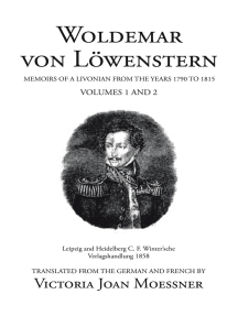 Frigøre helbrede skræmt Woldemar Von Löwenstern by Victoria Joan Moessner - Ebook | Scribd