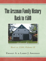 The Arszman Family History Back to 1500 Vol.2