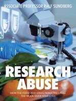 Research Abuse: How the Food and Drug Industries Pull the Wool over Your Eyes