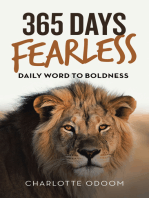 365 Days Fearless: Daily Word to Boldness