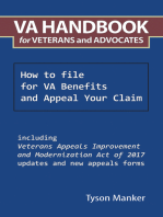 Va Handbook for Veterans and Advocates: How to File for Va Benefits and Appeal Your Claim