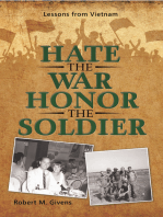 Hate the War Honor the Soldier