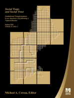 Social Traps and Social Trust: Institutional Transformations in an American City Following a Natural Disaster