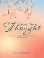 Seeds for Thought: Daily Readings for Personal and Spiritual Transformation