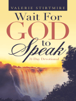 Wait for God to Speak: 31-Day Devotional