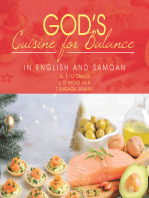 God’s Cuisine for Balance: In English and Samoan