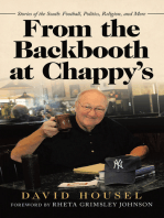 From the Backbooth at Chappy’s: Stories of the South: Football, Politics, Religion, and More