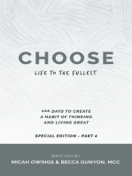 Choose Life to the Fullest
