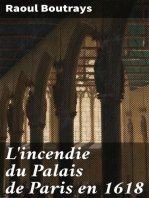 L'incendie du Palais de Paris en 1618