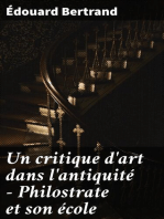 Un critique d'art dans l'antiquité - Philostrate et son école